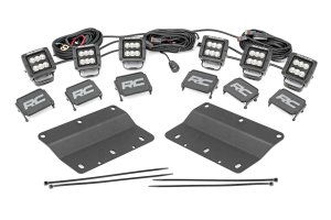Ford Bronco LED Light Kit - Fog Mount - Rough Country - Triple 2